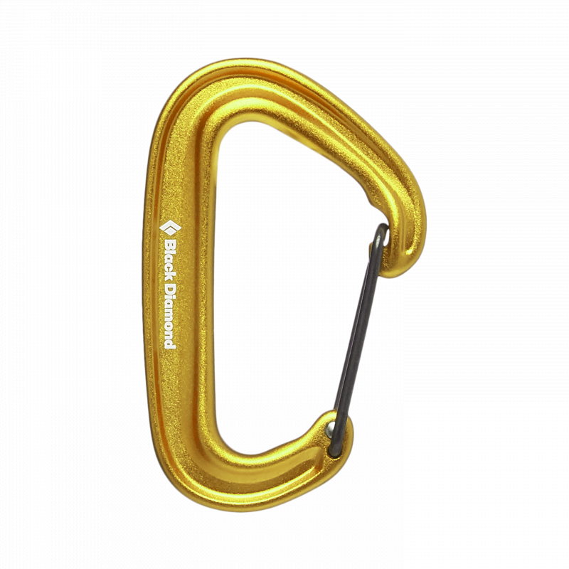 Black Diamond Black Diamond Miniwire Carabiner Yellow BD210235 Platou Sport Bergen 1