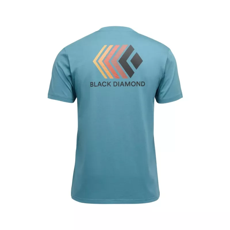Black Diamond Mens Faded Ss Tee Creek Blue - Bilde 6