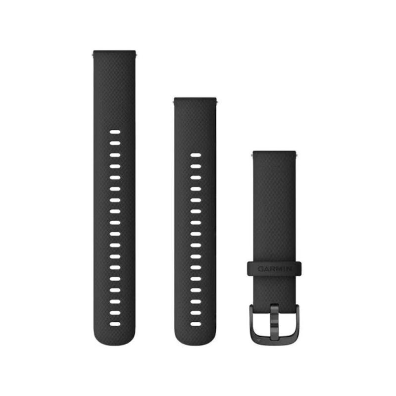 Garmin 18mm Watch Band Black Silicone