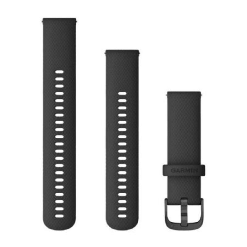 Garmin Quick Release 22mm Watch Band Slate Gray/Black ComfortFit Fabric
