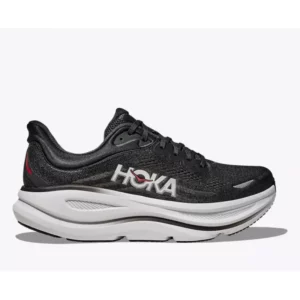 Hoka Bondi 9 Mens Black/Vermillion