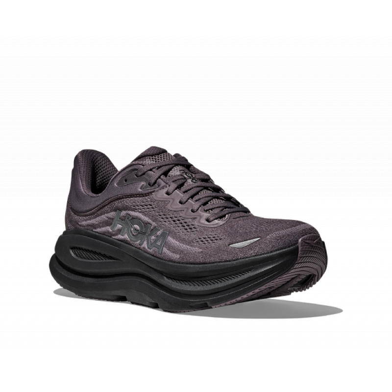Hoka Bondi 9 Mens Galaxy/Carbon Black - Bilde 2