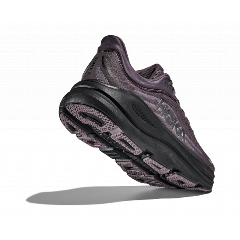 Hoka Bondi 9 Mens Galaxy/Carbon Black - Bilde 4