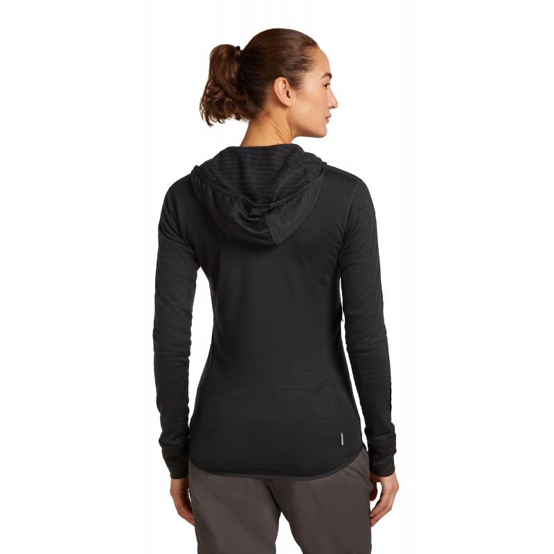 Icebreaker Icebreaker Women Merino Blend 300 Realfleece™ Descender Ls Zip Hoodie 0A57CS Platou Sport Bergen 3
