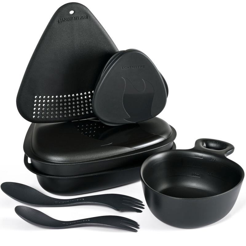 Light My Fire Outdoor Mealkit 2.0 Saltyblack