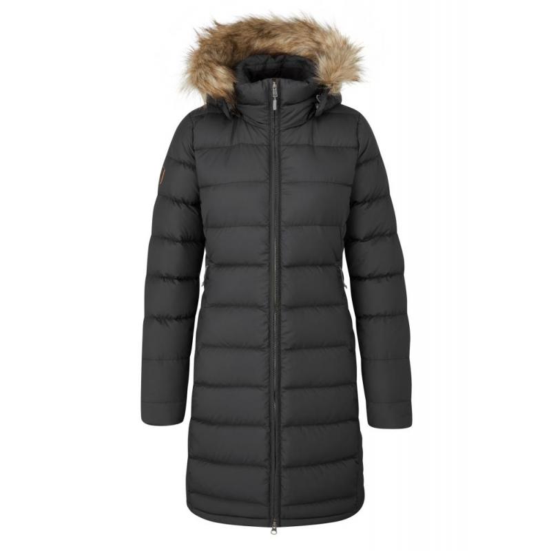 Rab Rab Deep Cover Parka Womens Black QDB-33 Platou Sport Bergen 1