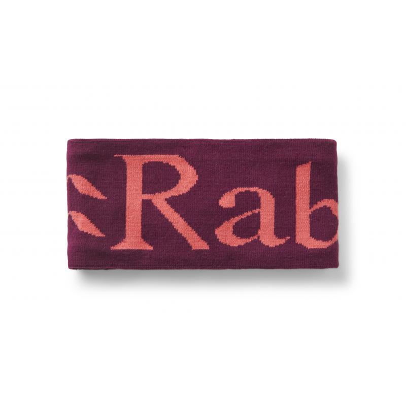 Rab Rab Knitted Logo Headband QAB-40 Platou Sport Bergen 1