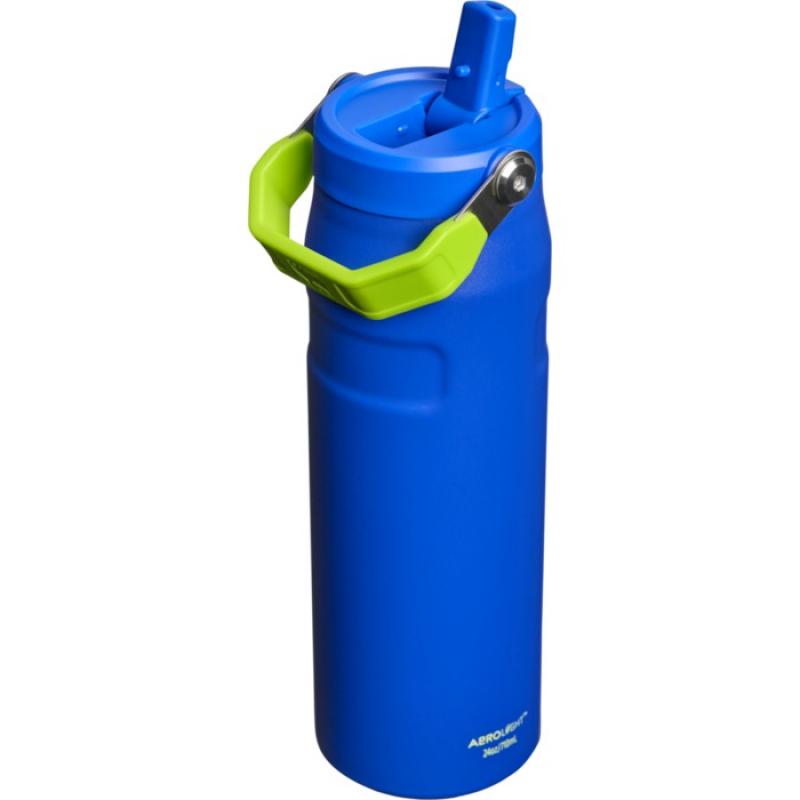 Stanley IceFlow Flip Straw 2.0 Bottle 0,71L Cobalt Chartreuse - Bilde 2