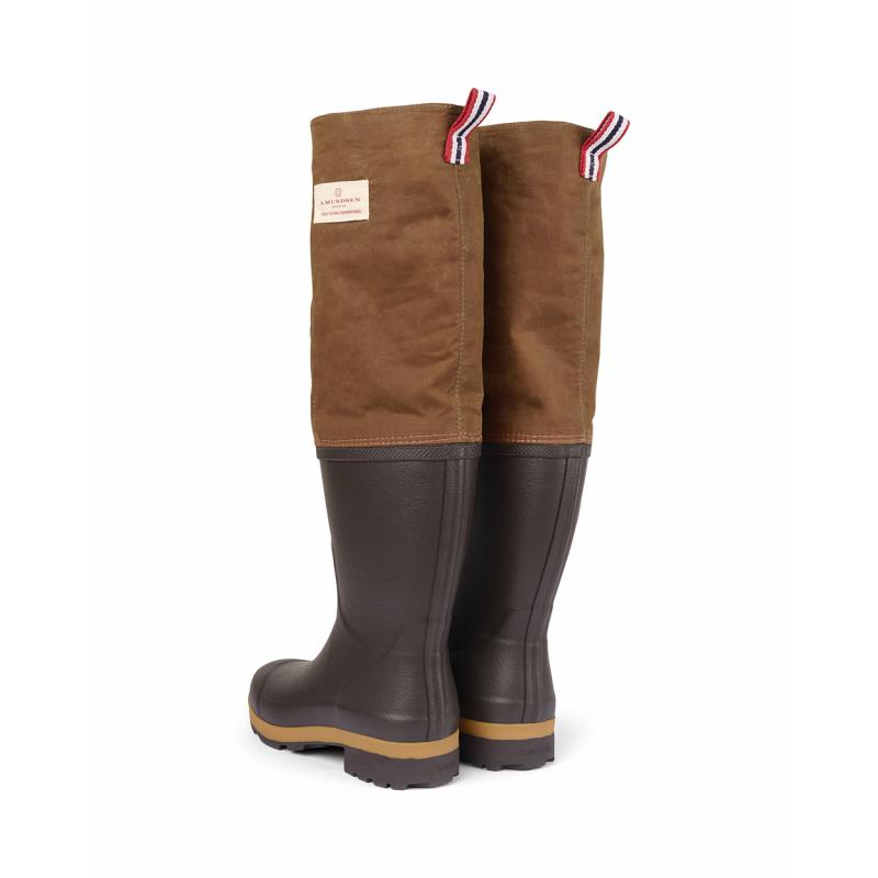 Amundsen Field Mucks Waxed Cotton Brown/Tan - Bilde 4