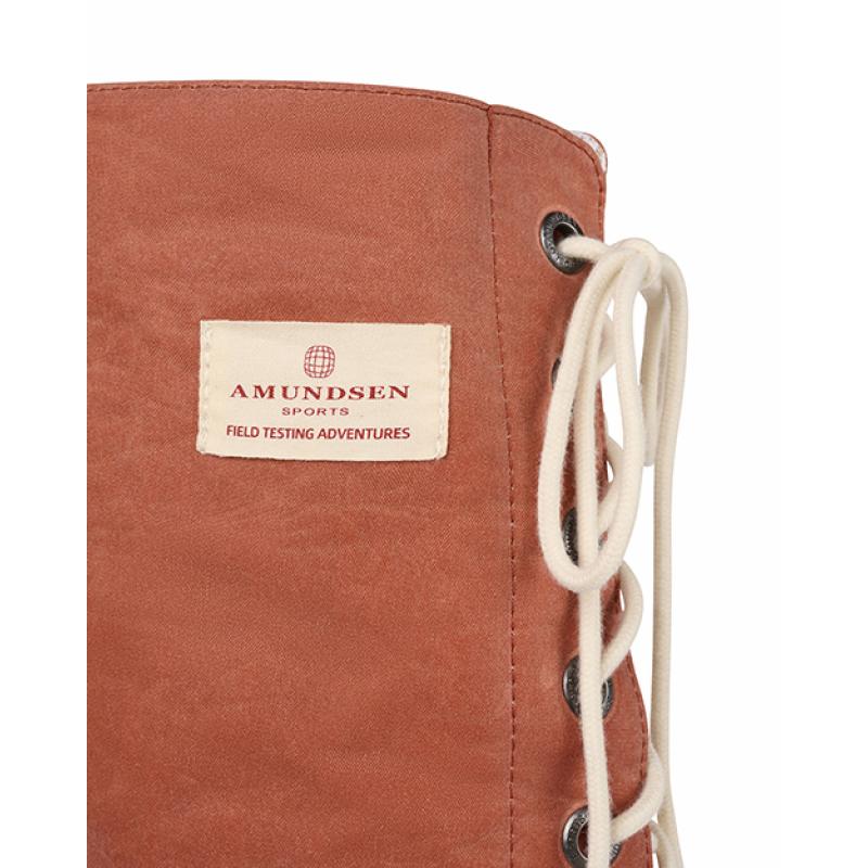 Amundsen Field Mucks Waxed Cotton Brown/Terra Red - Bilde 6