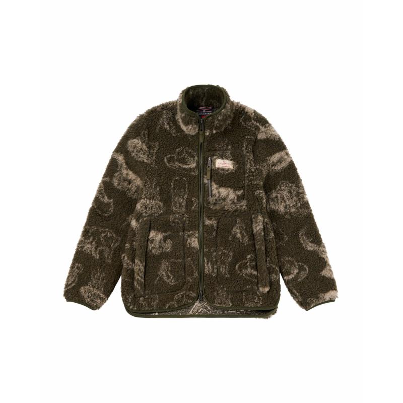 Amundsen Huntress Fleece Womens Olive/Pattern
