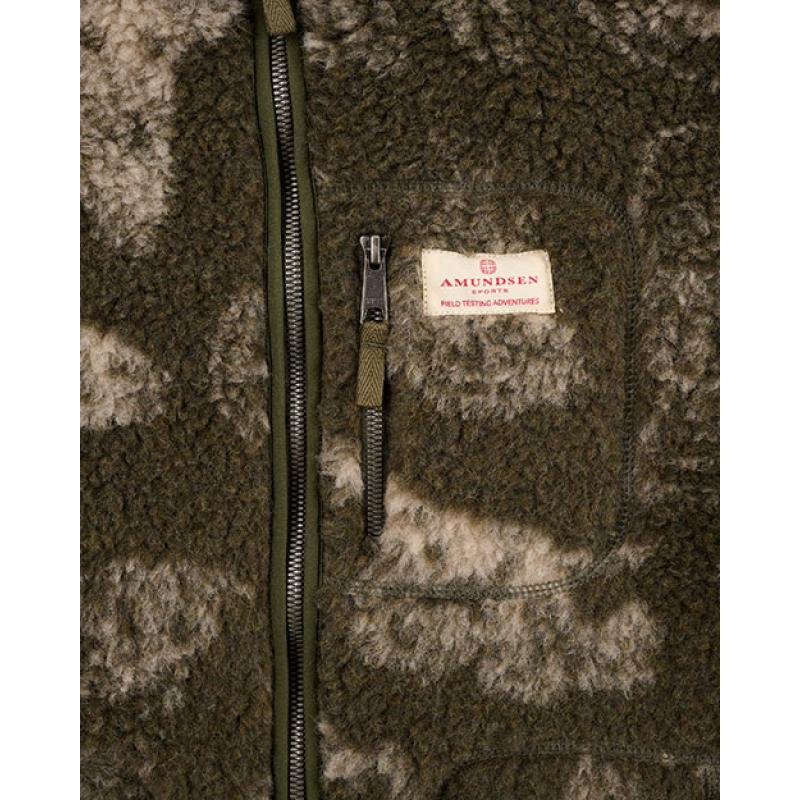 Amundsen Huntress Fleece Womens Olive/Pattern - Bilde 2