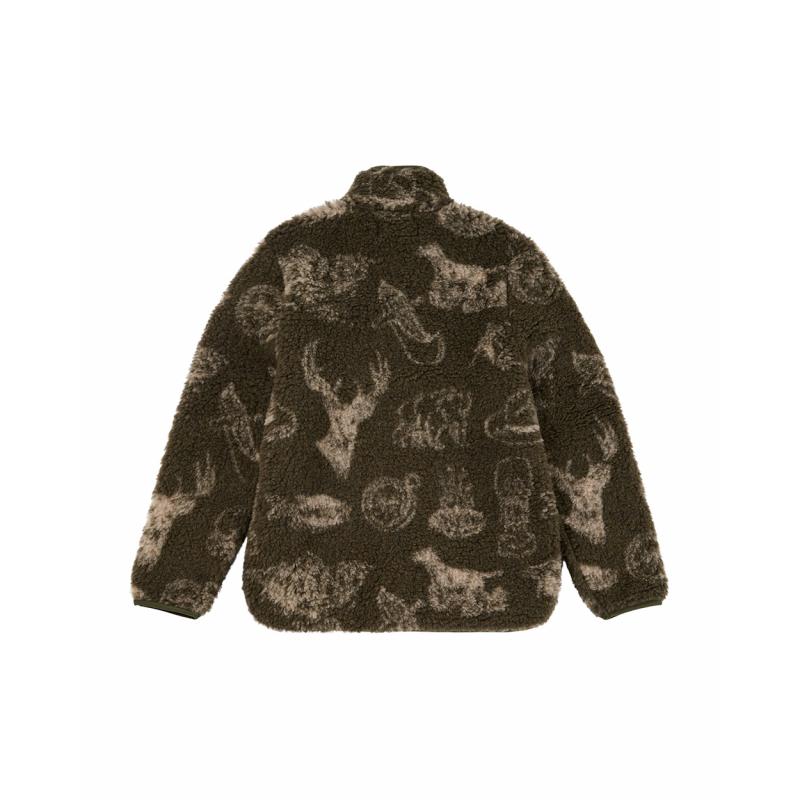 Amundsen Huntress Fleece Womens Olive/Pattern - Bilde 3