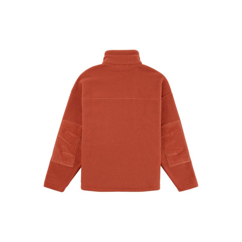 Amundsen V-Bond Cord Fleece Womens Terra Red/Red - Bilde 2