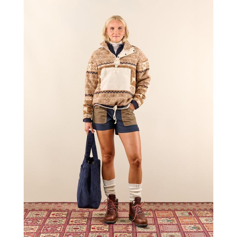 Amundsen V-Bond Tradition Fleece Womens Cowboy/Pattern