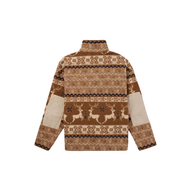 Amundsen V-Bond Tradition Fleece Womens Cowboy/Pattern - Bilde 4