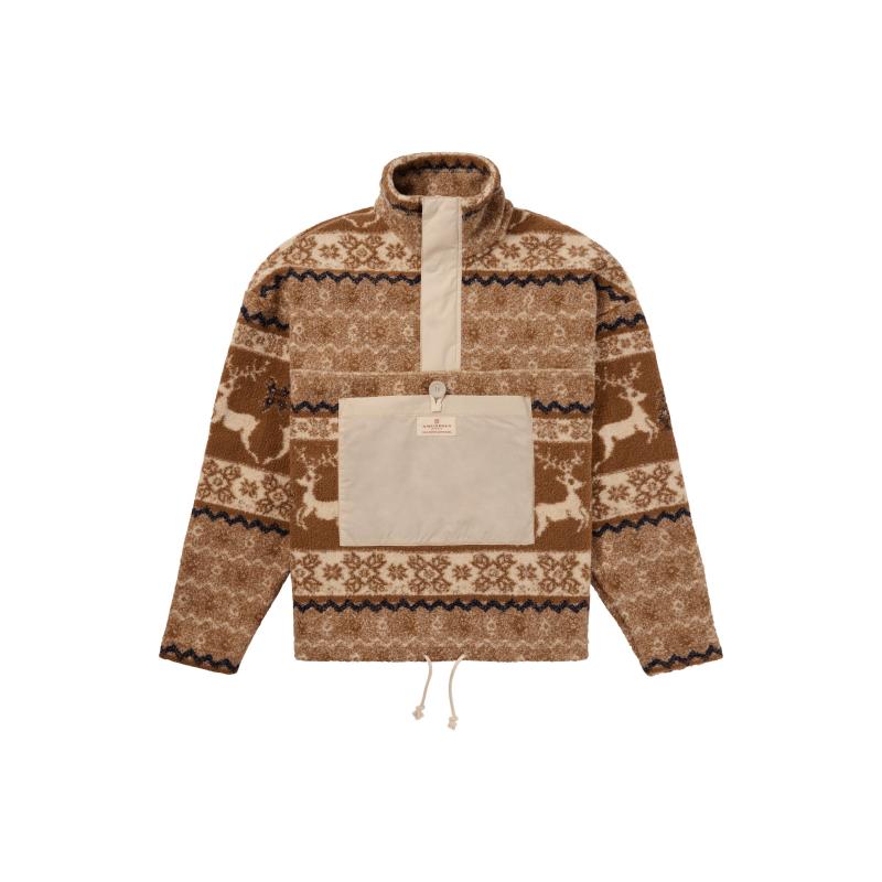 Amundsen V-Bond Tradition Fleece Womens Cowboy/Pattern - Bilde 5