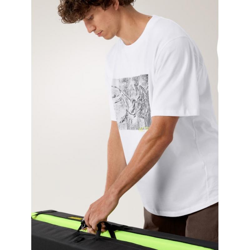 Arc'teryx Kragg Cotton Emblem Crew SS Mens White Light