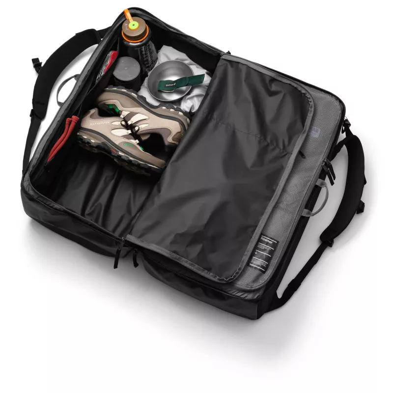 DB Roamer Pro Split Duffel 90L Black Out - Bilde 3
