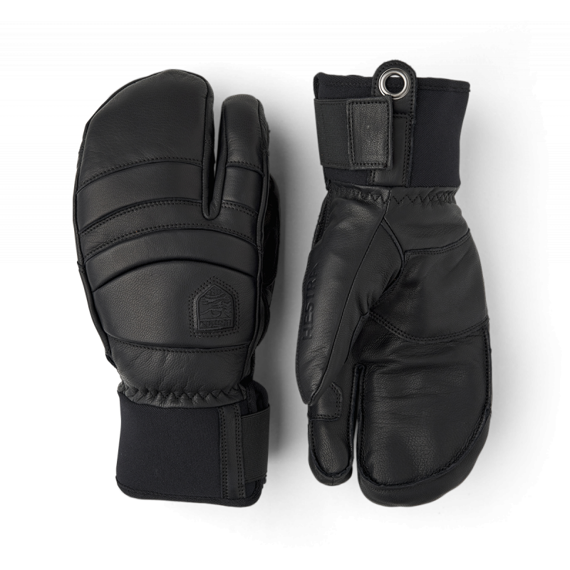 Hestra Fall Line - 3 Finger Black/Black