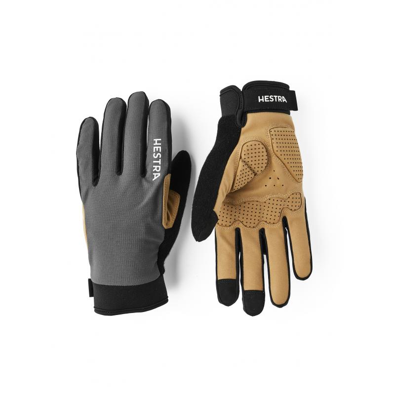 Hestra Hestra Bike Guard D3o Long - 5 Finger Grey 3004530 Platou Sport Bergen 1