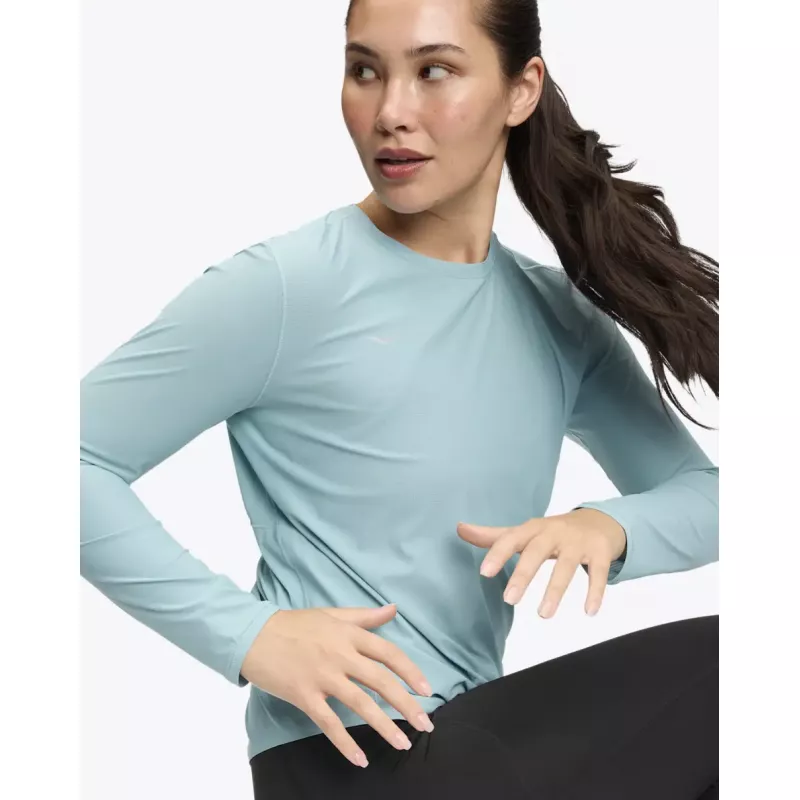 Hoka Airolite Long Sleeve 2.0 Womens Raindrop