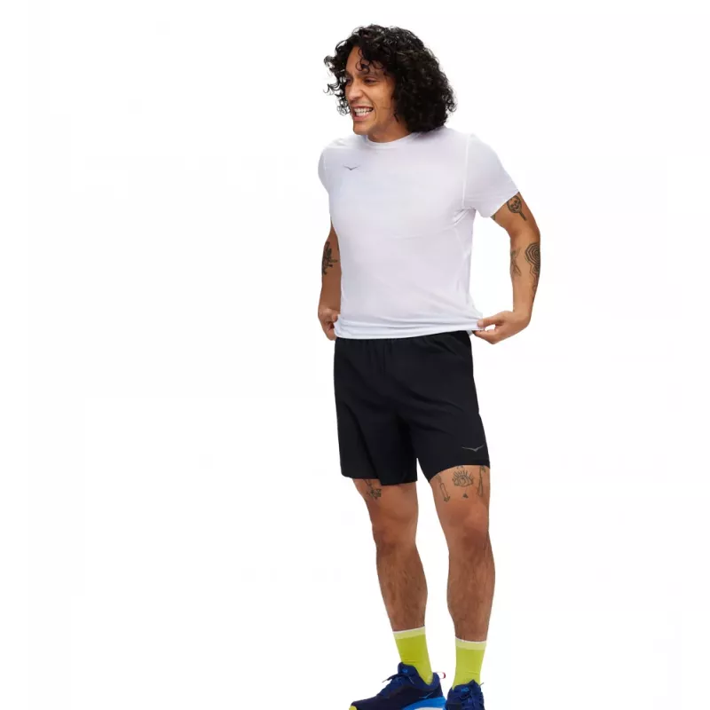 Hoka Glide Short 7'' 2in1 Mens Black