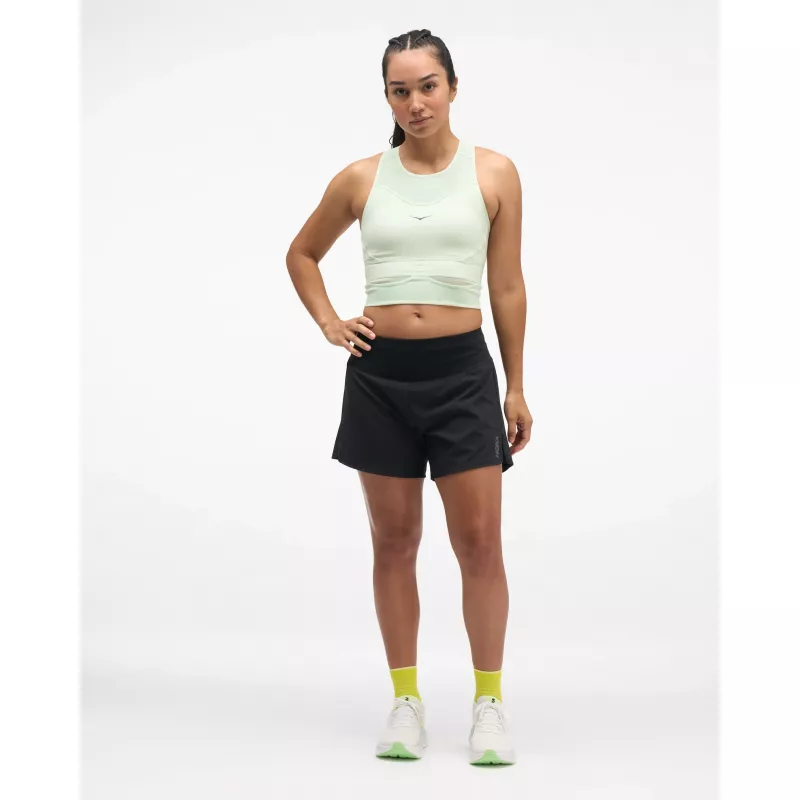 Hoka Glide Short Mr 5'' 2in1 Womens Black