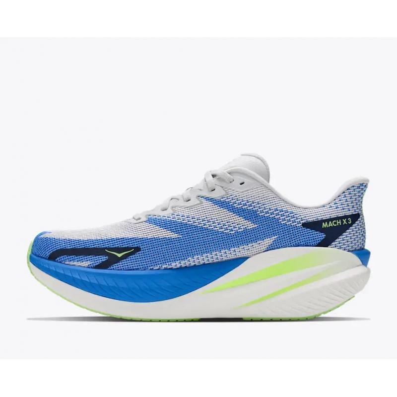 Hoka Mach X 3 Mens Cosmic Grey/Virtual Blue - Bilde 2