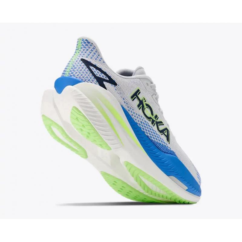 Hoka Mach X 3 Mens Cosmic Grey/Virtual Blue - Bilde 5