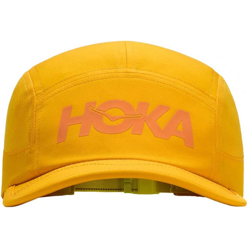 Hoka Run Hat Unisex Egg Yolk