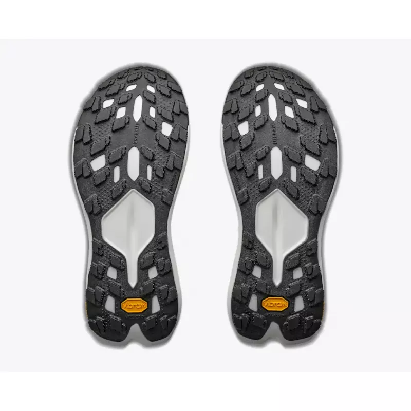 Hoka Tecton X 4 Mens Frost/Neon Tangerine - Bilde 4