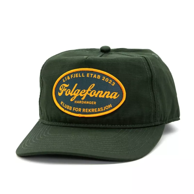 Li&Fjell Folgefonna Patch Caps - Dyp Grønn