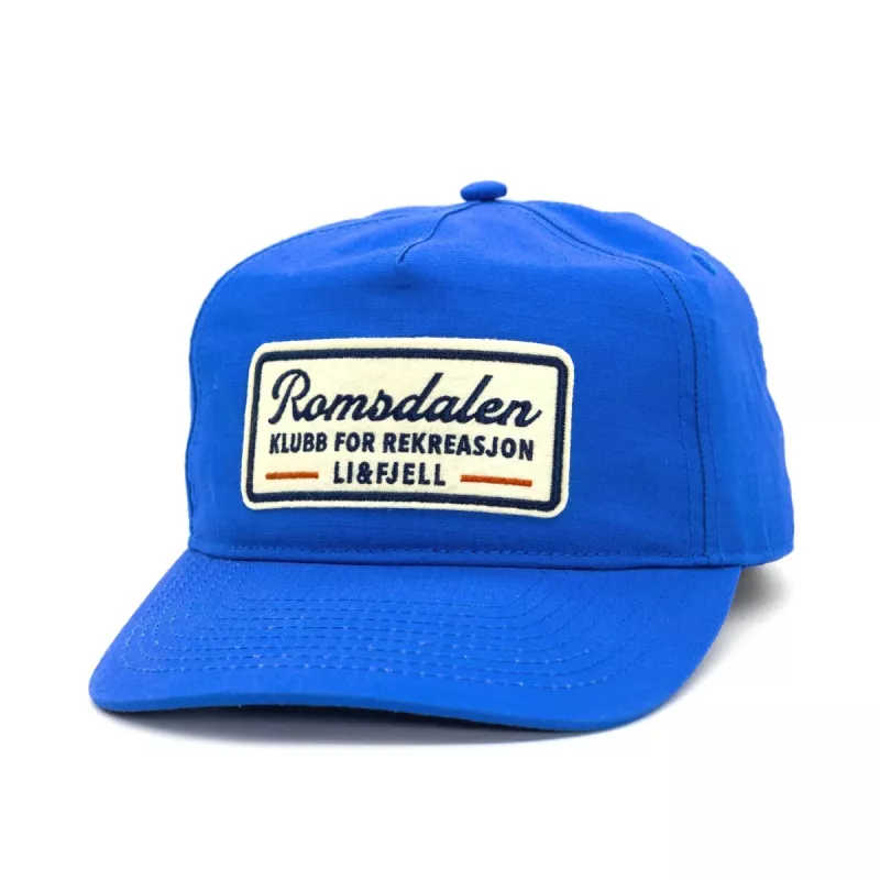 Li&Fjell Romsdalen Patch Caps - Hyperblå