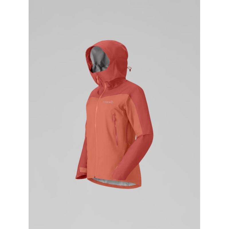 Norrøna falketind Gore-Tex Jacket W's Deep Sea Coral/Baked Apple - Bilde 3