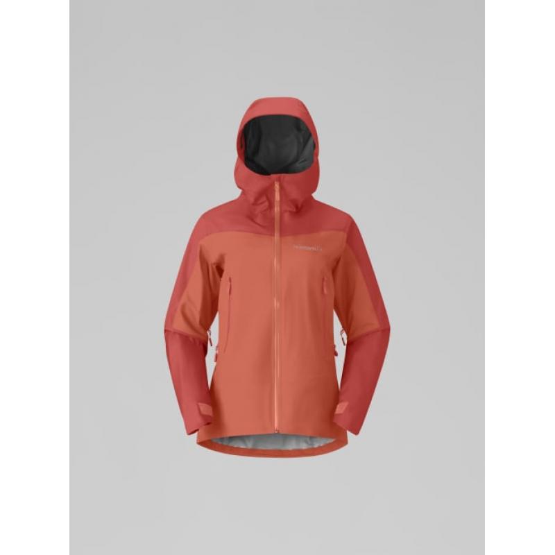 Norrøna falketind Gore-Tex Jacket W's Deep Sea Coral/Baked Apple - Bilde 4