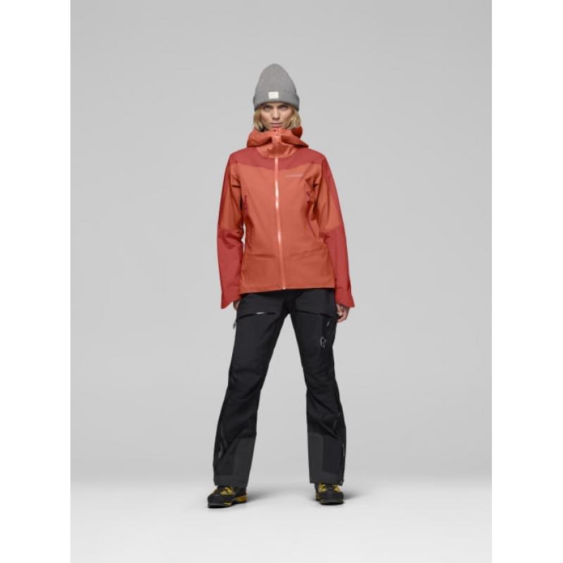 Norrøna falketind Gore-Tex Jacket W's Deep Sea Coral/Baked Apple - Bilde 7