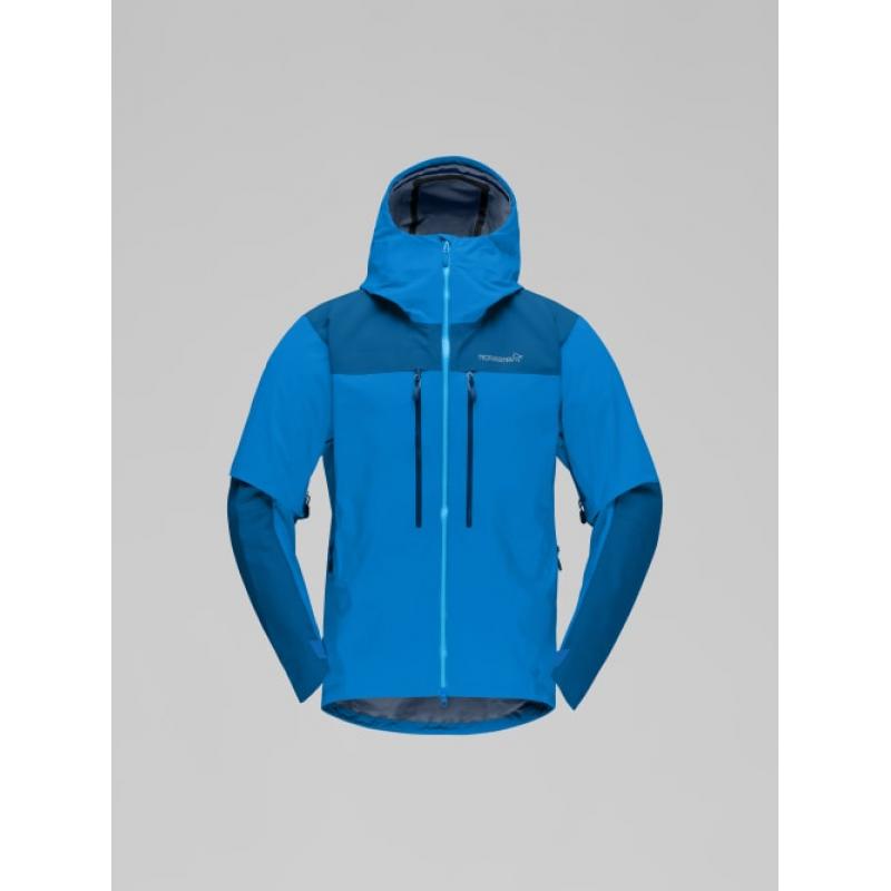 Norrøna trollveggen Gore-Tex Pro light Jacket M's Brilliant Blue/Dark Blue - Bilde 4
