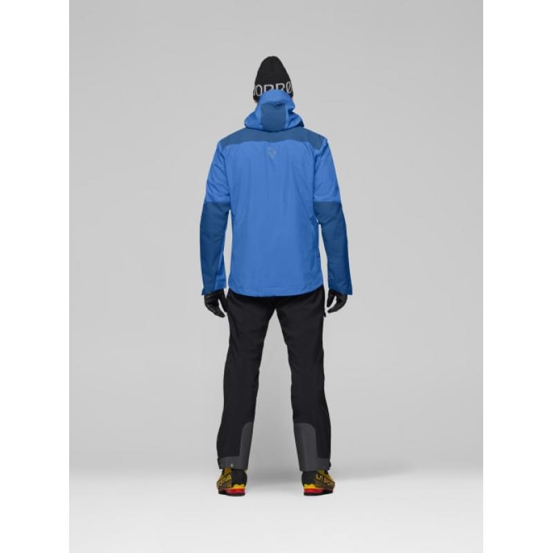 Norrøna trollveggen Gore-Tex Pro light Jacket M's Brilliant Blue/Dark Blue - Bilde 6