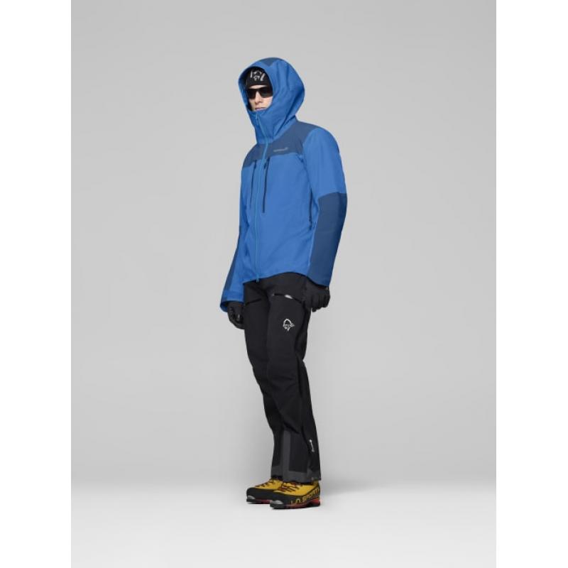 Norrøna trollveggen Gore-Tex Pro light Jacket M's Brilliant Blue/Dark Blue - Bilde 7