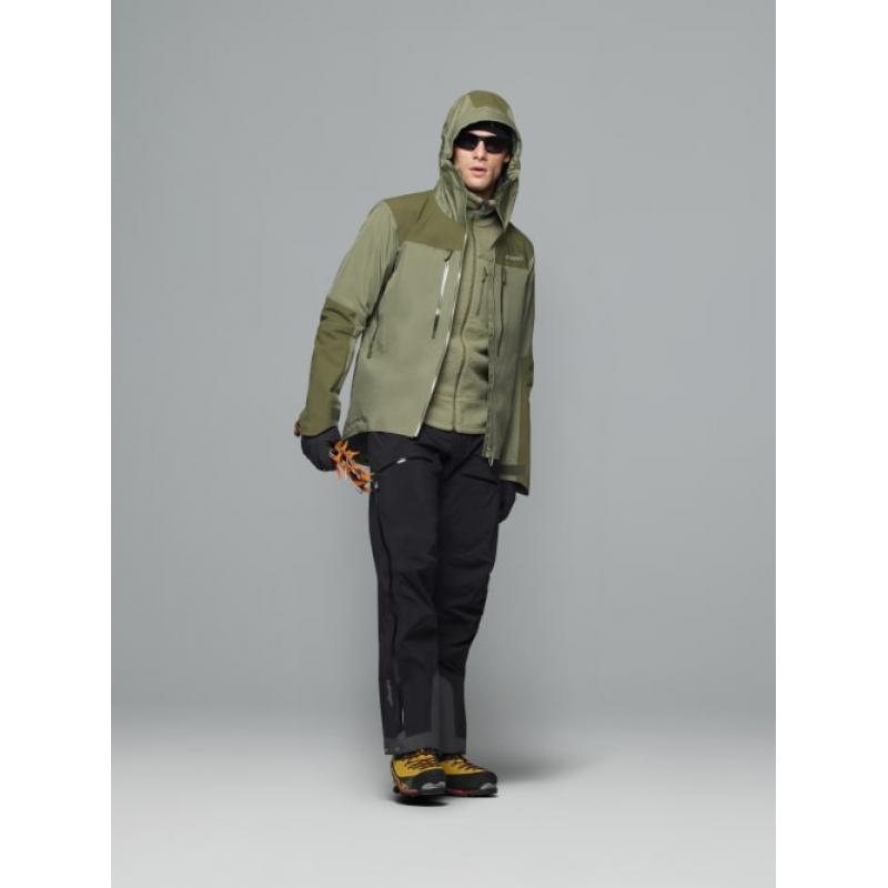 Norrøna trollveggen Gore-Tex Pro light Jacket M's Olive Night/Deep Lichen Green - Bilde 5