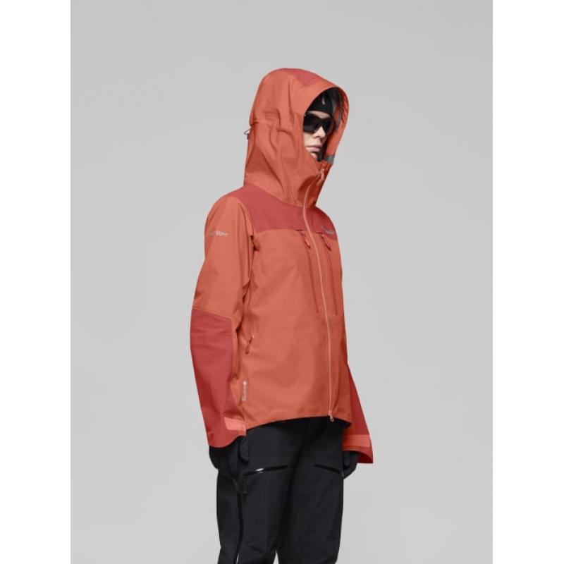 Norrøna trollveggen Gore-Tex Pro light Jacket W's Deep Sea Coral/Baked Apple - Bilde 5