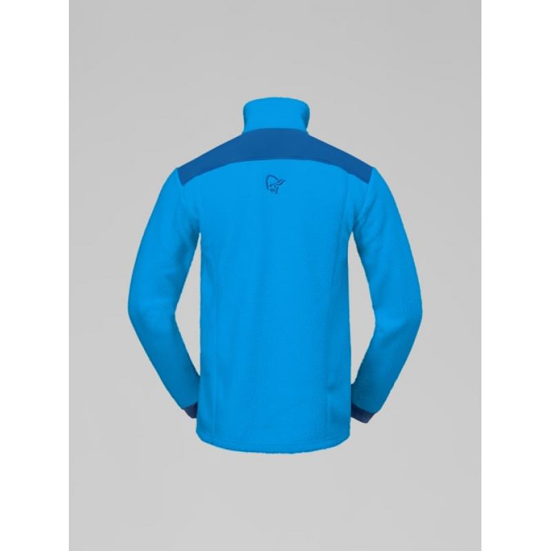 Norrøna trollveggen warm3 Jacket M's Brilliant Blue/Dark Blue - Bilde 2