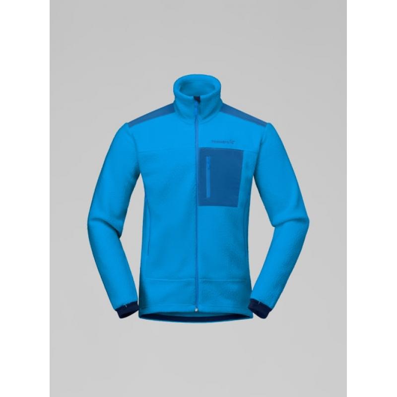 Norrøna trollveggen warm3 Jacket M's Brilliant Blue/Dark Blue - Bilde 4