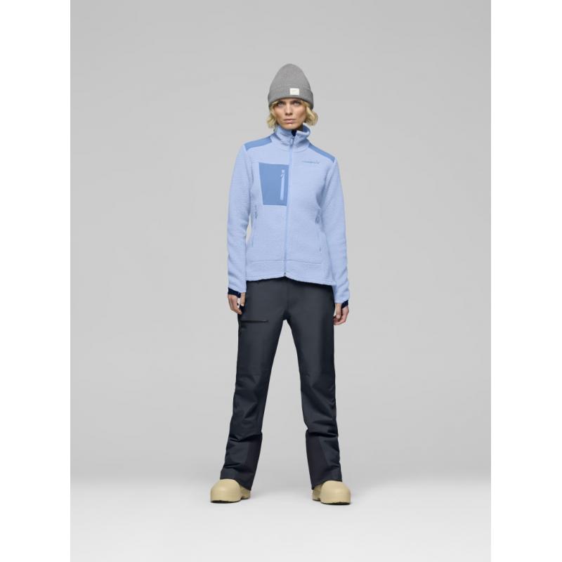 Norrøna trollveggen warm3 Jacket W's Cashmere Blue/Allure