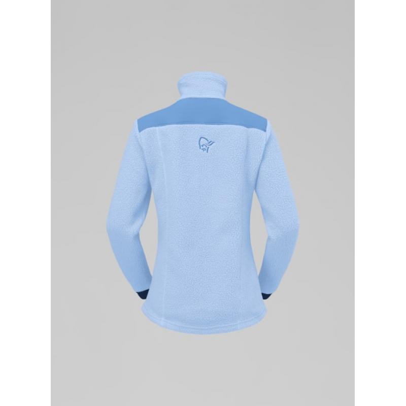Norrøna trollveggen warm3 Jacket W's Cashmere Blue/Allure - Bilde 2