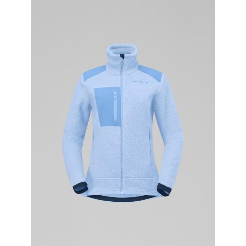 Norrøna trollveggen warm3 Jacket W's Cashmere Blue/Allure - Bilde 4