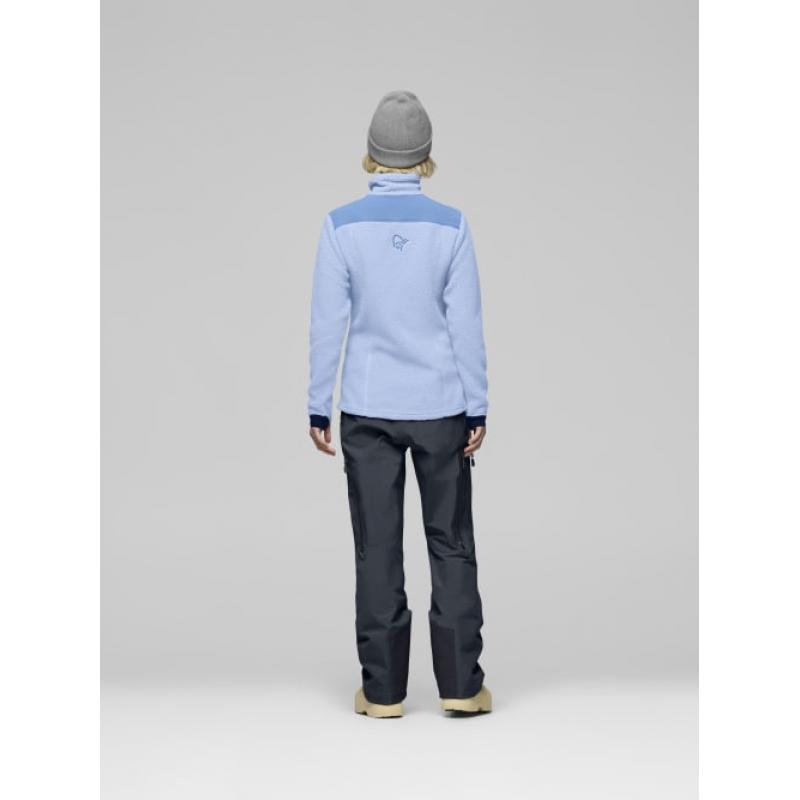 Norrøna trollveggen warm3 Jacket W's Cashmere Blue/Allure - Bilde 6