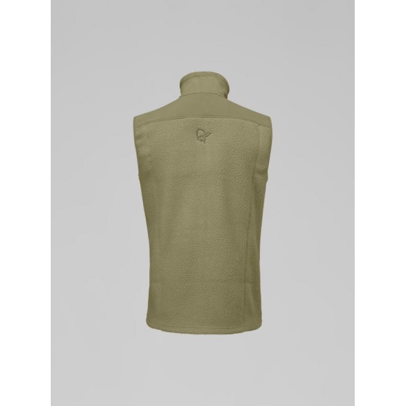 Norrøna trollveggen warm3 Vest M's Deep Lichen Green - Bilde 2
