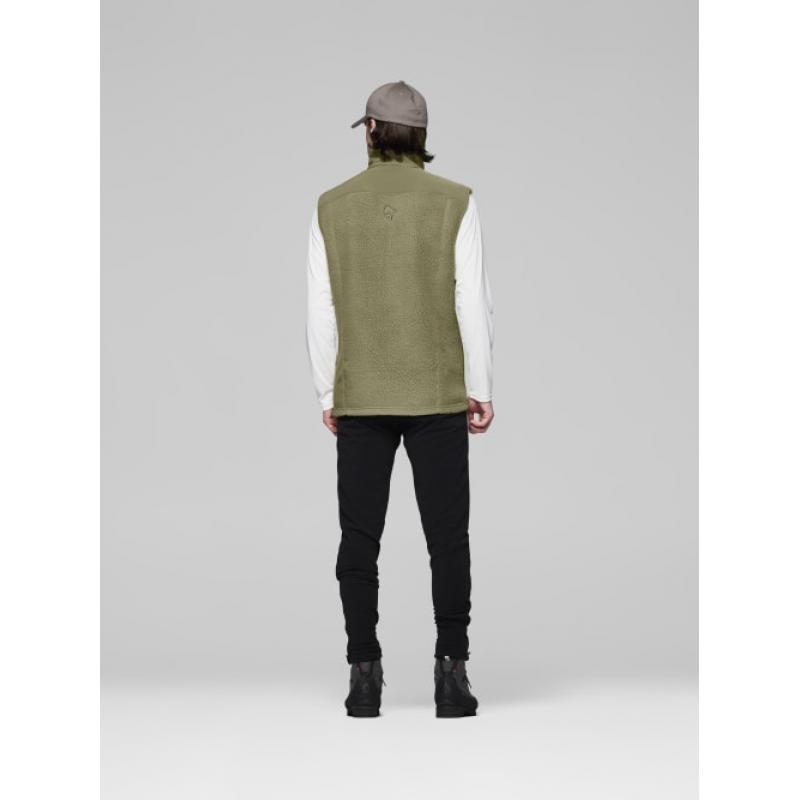Norrøna trollveggen warm3 Vest M's Deep Lichen Green - Bilde 5